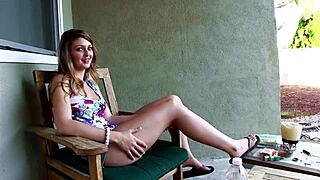 Staci Silverstone 19YO Takes Huge Cock POV Blowjob!