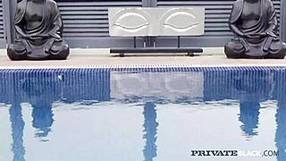 Privateblack - Hot Blonde Katrin Tequila Craves BBC in Tight Spot