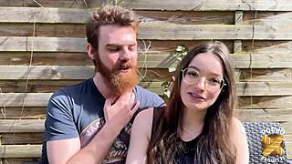 Katerina, petite brunette, craves wild group sex action!