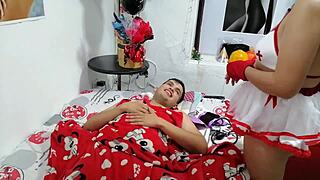 1parte, I bang the nurse of my stepmom hard till I finish in her mouth! 😈