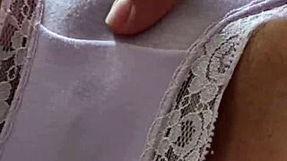 Big Panties and Juicy Creampie in Real Close-Up Sex with JuanLatino.