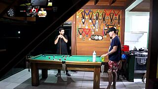 losing pool leads to wife with friend in cuckold scenario