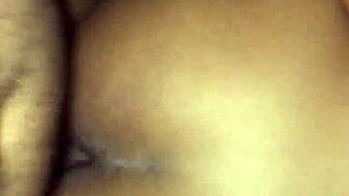 Amateur ebony teen gets drilled hard!