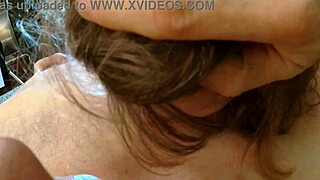 Granny Peggy Sue sucks cock like a vamp! What a cum swallower!