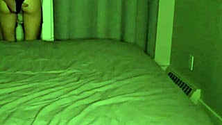 I can’t believe this young silly brunette is teasing me in the bedroom!