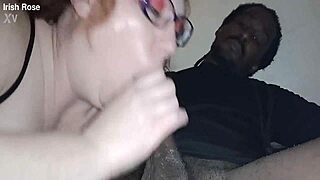 Irish Rose meets Chrisharper for intense big black cock pounding session