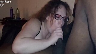 Irish Rose meets Chrisharper for intense big black cock pounding session