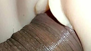 Candy's debut in missionary position with a real doll quickie