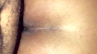 Amateur ebony teen gets drilled hard!