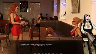 Just another day with Jessica O’Neil in stockings and upskirt, delivering hard news in ep 33.