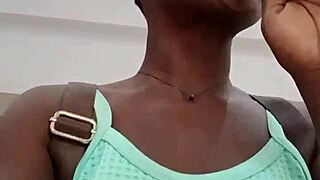 Man, that Nigerian chick ended up touching herself in West Hills Mall bathroom! 😳