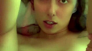 Shooting inside my Brazilian neighbor's tight pink hole, her slit dripping in POV