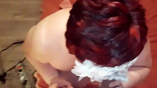 just banging my hot bbw wife in her mouth and wet pussy