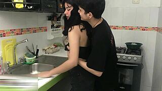 Horny stepsister loves riding her stepbrother's cock with passion