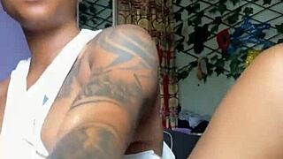 ugh, uglygalz putting sexy cream on my dick, feels so good...