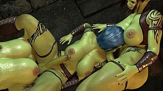 i can’t get enough of anal missionary with shemale futa orc