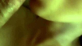 Shooting inside my Brazilian neighbor's tight pink hole, her slit dripping in POV