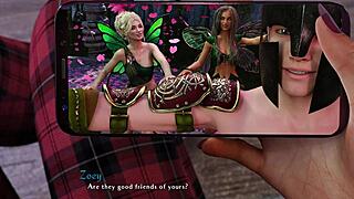 Being a Dik 152 - Busty Brunette Caught in Shower with Hairy Pussy Surprise