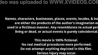 Minnie Rose receives blowjob and face fucking, pussy spread, cum blast in POV.