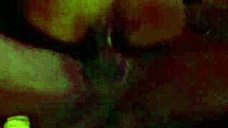 watching this ebony beauty suck and ride daddy's huge cock, ending with a creamy finish.