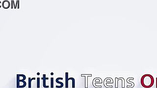 wow, check this curvy teen in lingerie doing oiled anal play and footjob at the party! 😍