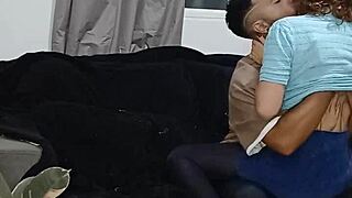 Hey, wanna fuck in the living room with my stepbrother while family’s in the kitchen?