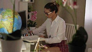 college girl's juicy creampie lesson in sexy uniform drives me wild every time