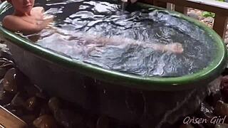 what secrets hide at sakura hot springs with nacchi?