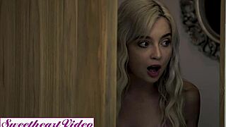 Hell Yeah, Stunning Girls Kiss and Cum Hard on Bed!