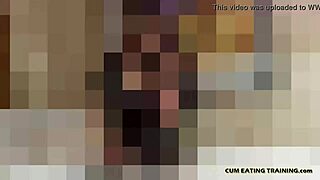 hey, lick your cum off the floor with that tongue now