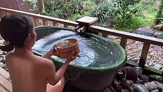 what secrets hide at sakura hot springs with nacchi?