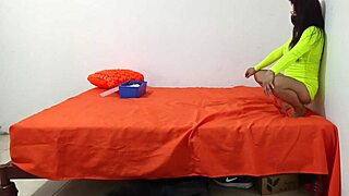 Brazen Woman Displays Body in Lingerie Without Censorship