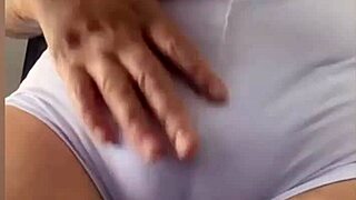 putinha can't stop touching herself in wild solo flashing session till she finishes