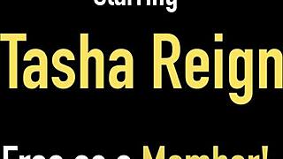 Man, I Can't Stop Watching Seductive Tasha Reign Dildo Fuck Her Big Ass!