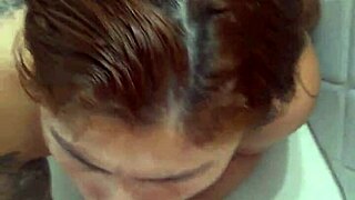 Husband Makes Wife Kneel And Suck Huge Ass Dick