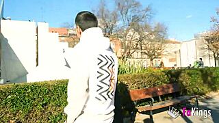 sexual tour in madrid, nelia estrada's huge tits explore the capital 😏