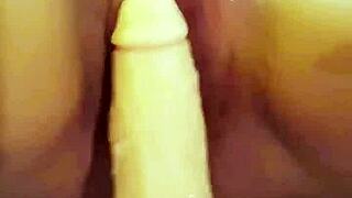 This Dildo Drives Me Wild with Multiple Orgasms. Homemade Action with My Girlfriend’s Pussy!