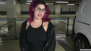 damn, this slutty chilean got her big ass pounded public