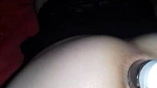 hey sexy amateur, wanna try anal fisting with homemade toys tonight?