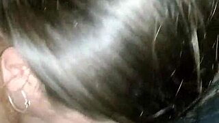 my wife's sexy oral skills sucking cock in various positions