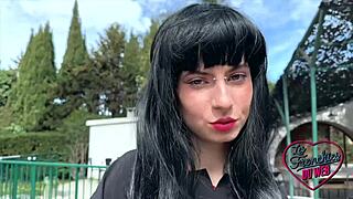 Wow, Lucifera craves hard banging with her angelic face!