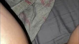 Late night pussy play turns into a surprising twist, but who’s watching closely?