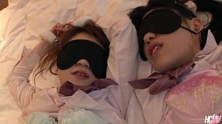 What’s hotter than a steamy threeway with Japanese beauties Chiharu Miyasita and Hikari Sakamoto?