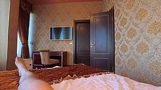 milf tries new outfit from young lover, thanks him with intense blowjob and hard banging