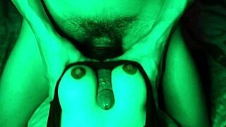 massage session turns into wild titty banging