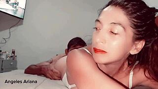 Fat Latina with wet pussy gets clothes ripped off for dirty talk and raw assfucking by big cock.