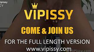 WET DAY IN THE OFFICE FOR NAUGHTY LESBIANS WITH SHAVED PUSSIES AND TOYS IN HIGH HEELS