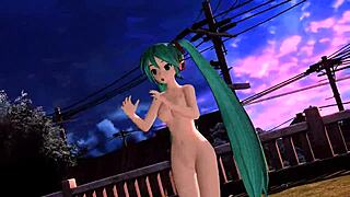 hatsune miku full nude mod in solitary envy project diva game
