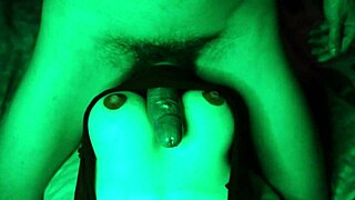 massage session turns into wild titty banging