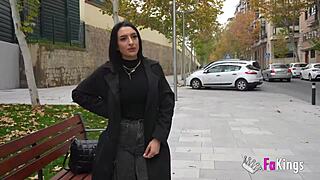 sexual tour in madrid, nelia estrada's huge tits explore the capital 😏